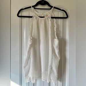 Francesca’s miami white blouse